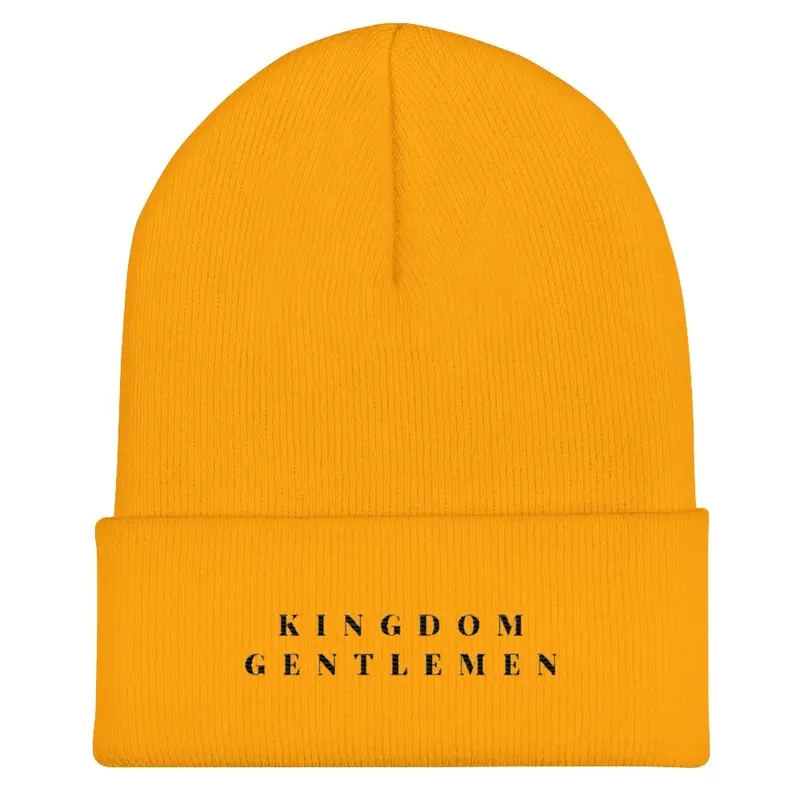 Kingdom Gentlemen Gold Beanie