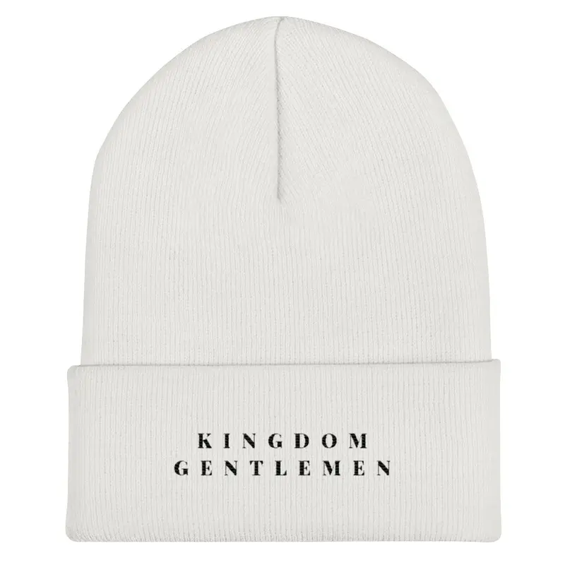 Kingdom Gentlemen White Beanie